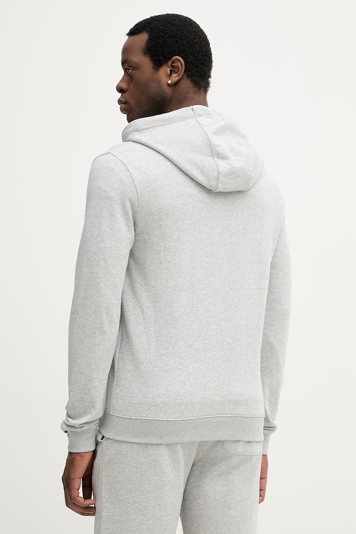 Odzież U.S. Polo Assn. bluza rozpinana męska z bawełną DHM LB MUP4413 szary