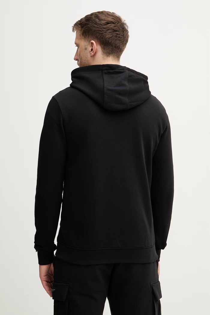 Odzież U.S. Polo Assn. bluza rozpinana męska z bawełną DHM LB MUP4413 czarny