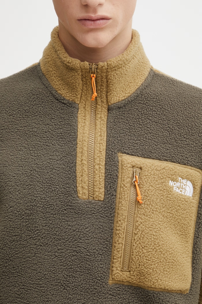The North Face Yumiori mikina flísová pánska zelená NF0A883SPHG1