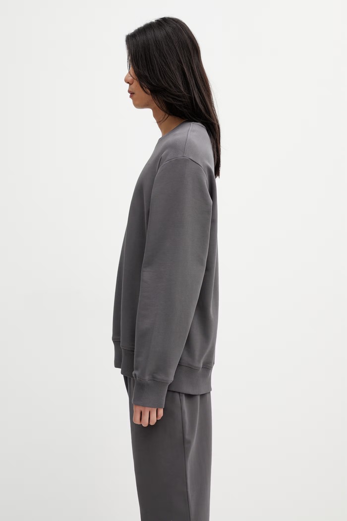 The North Face Essential Light μπλούζα βαμβακερή ανδρική NF0A8GQCRHI1 γκρί SS26