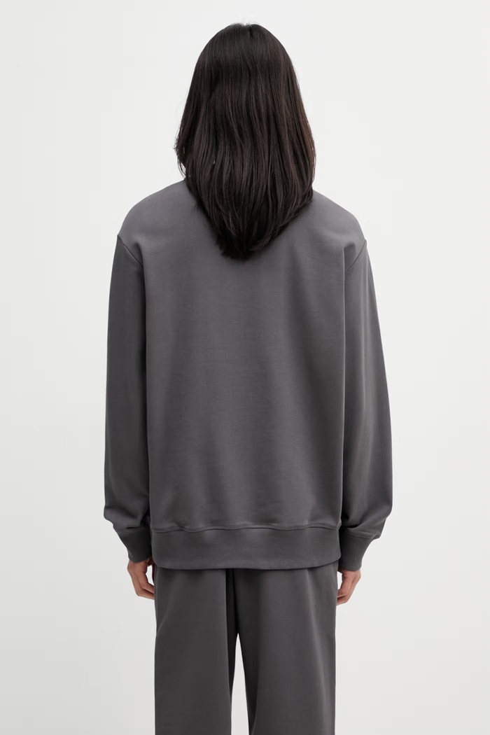 Ρούχα The North Face Essential Light μπλούζα βαμβακερή ανδρική NF0A8GQCRHI1 γκρί
