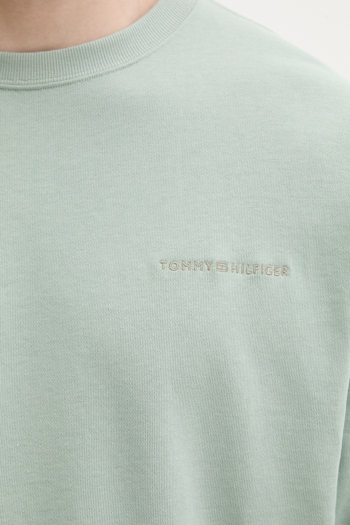 Tommy Hilfiger mikina pánska UM0UM03910 zelená