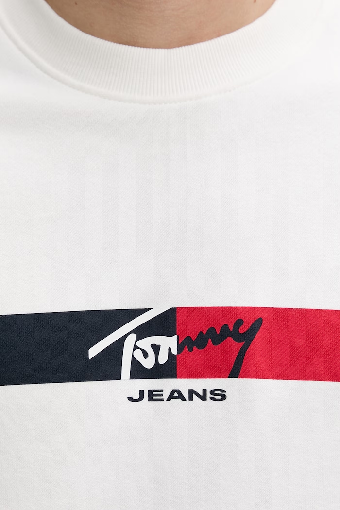 Tommy Jeans hanorac bărbați din bumbac DM0DM23019 bej