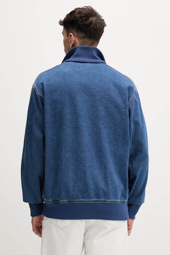 Îmbrăcăminte adidas Originals hanorac pentru bărbați, din denim KD1517 albastru
