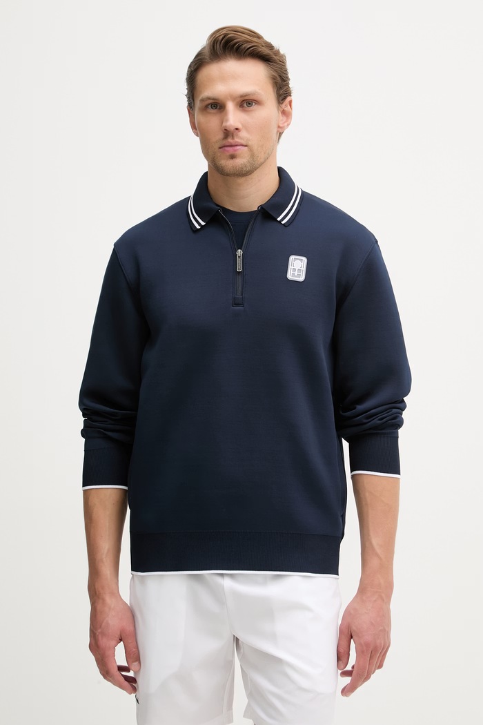 Lacoste mikina pánska tmavomodrá SH0271