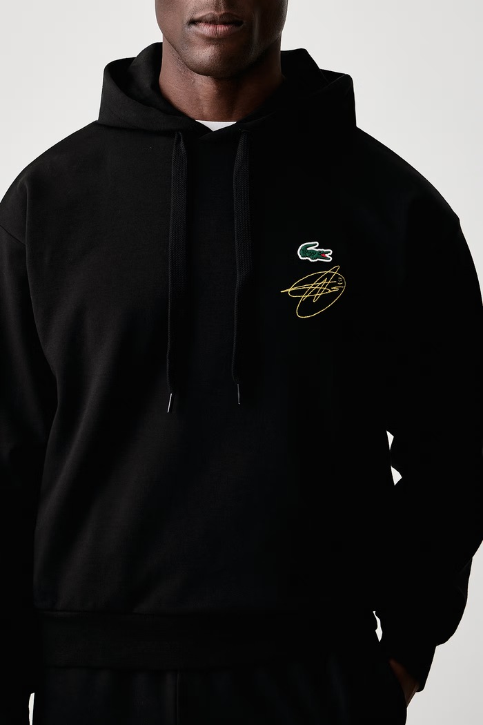 Bluza z kapturem męska Lacoste SH9948 czarny