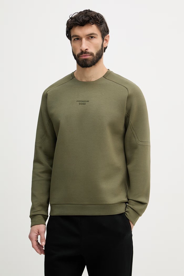 BOSS Green Μπλούζα Ανδρική BOSS X PORSCHE πράσινο 50559799
