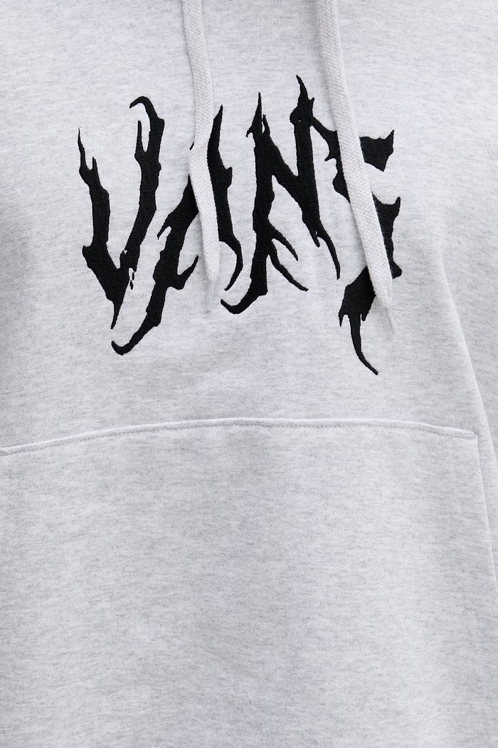 Vans hanorac cu glugă pentru bărbați, din bumbac VN000VY31QI1 gri