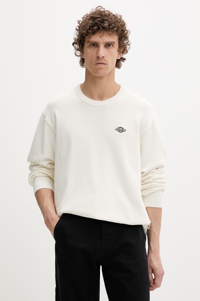 Dickies pulóver férfi pamut bézs DK0A87OPC481