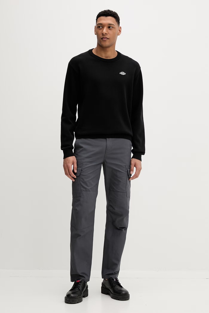 Dickies pamut pulóver DK0A87OPBLK1 fekete SS26