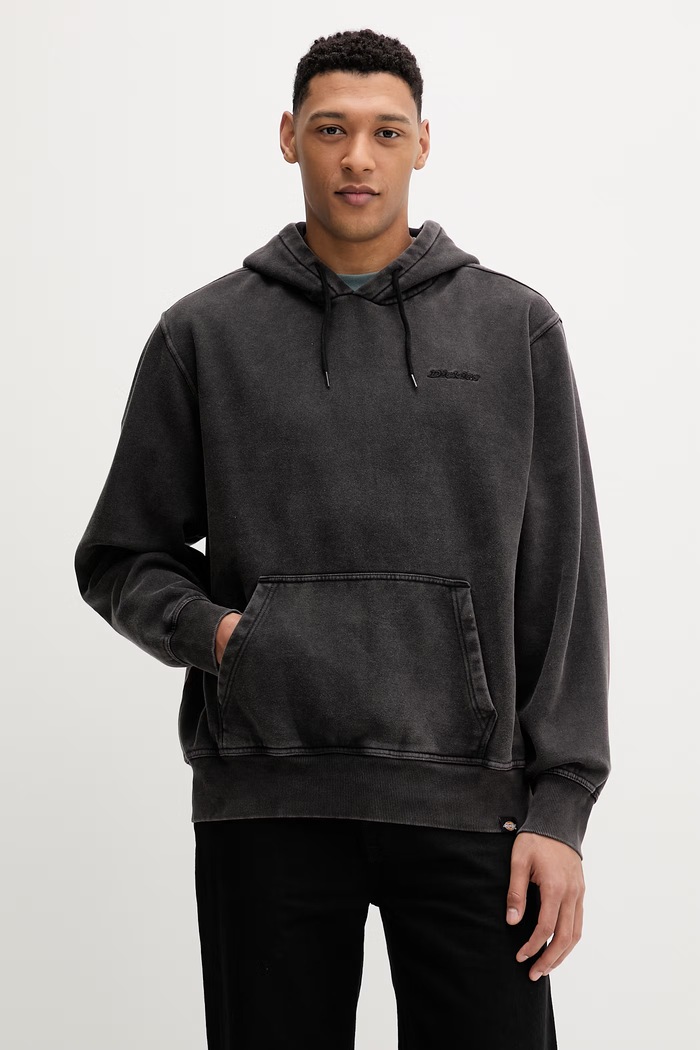 Mikina Dickies s kapucňou čierna DK0A866DBLK1
