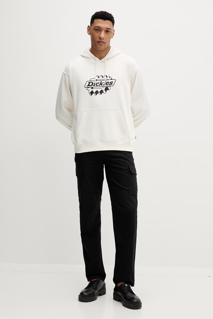 Mikina Dickies DK0A88EFC481 béžová SS26
