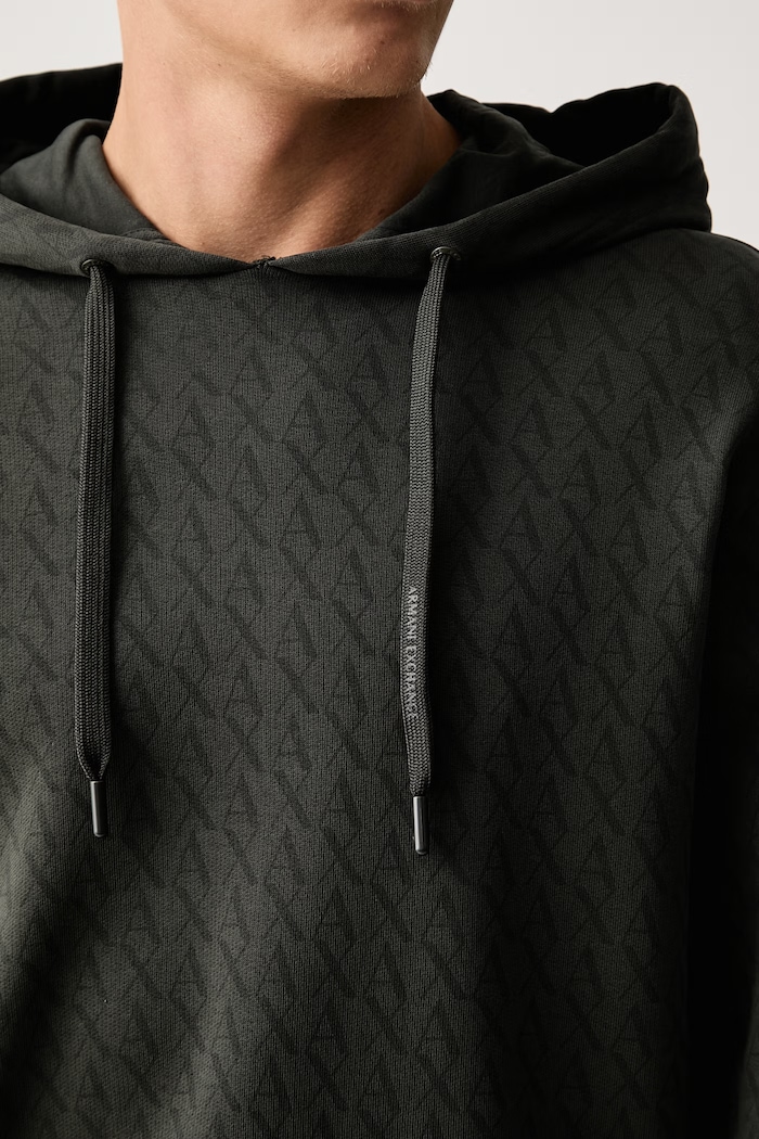Кофта для мужчин из хлопка Armani Exchange XM001225.AF11847 зелёный