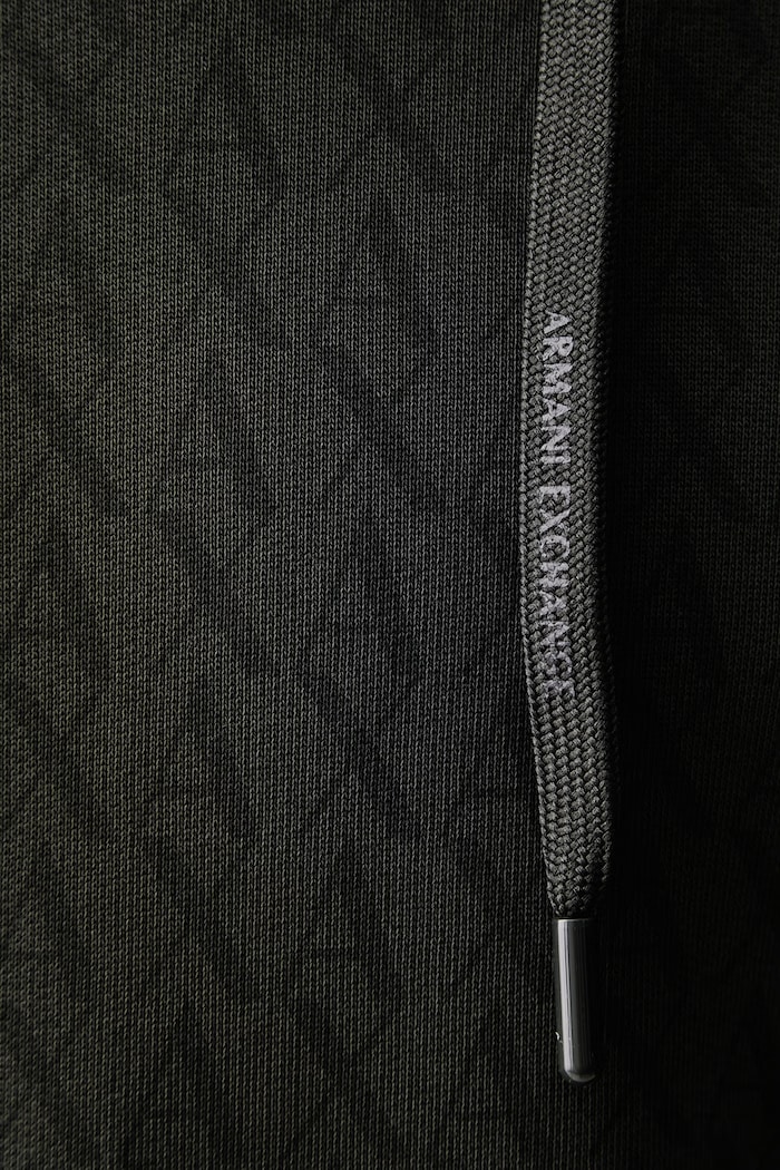 Кофта для мужчин из хлопка Armani Exchange зелёный XM001225.AF11847