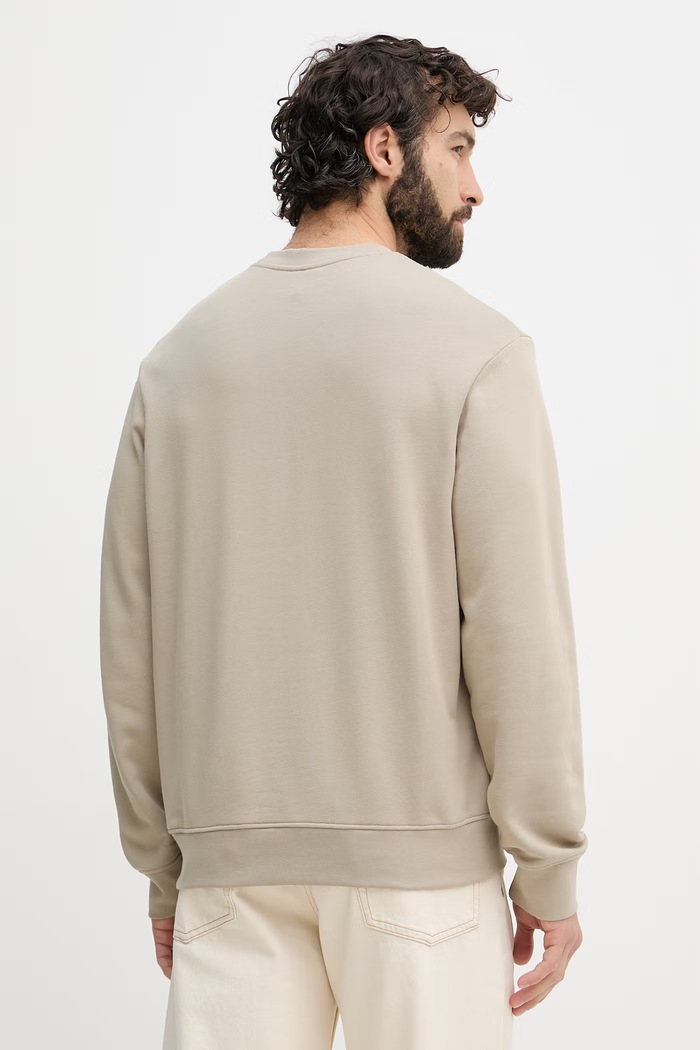 Odzież Armani Exchange bluza męska z bawełną XM002446.AF22124 beżowy