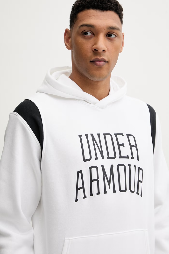 Pulover Under Armour Rival bela 6009353