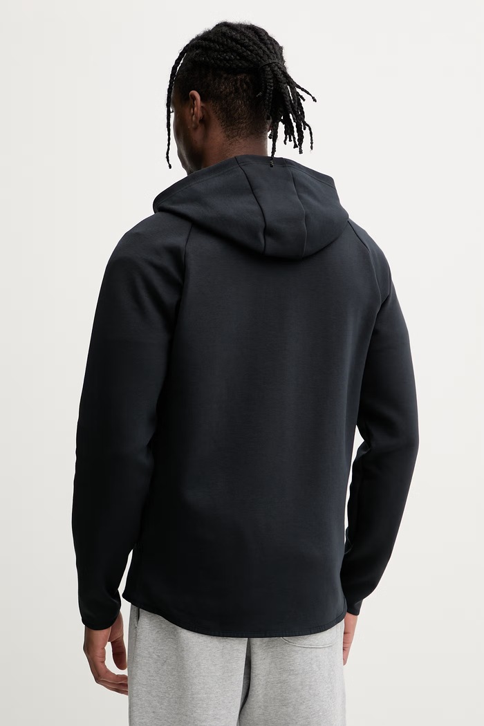 Дрехи Under Armour суичър с цип мъжки Unstoppable Flc 1389352 черен