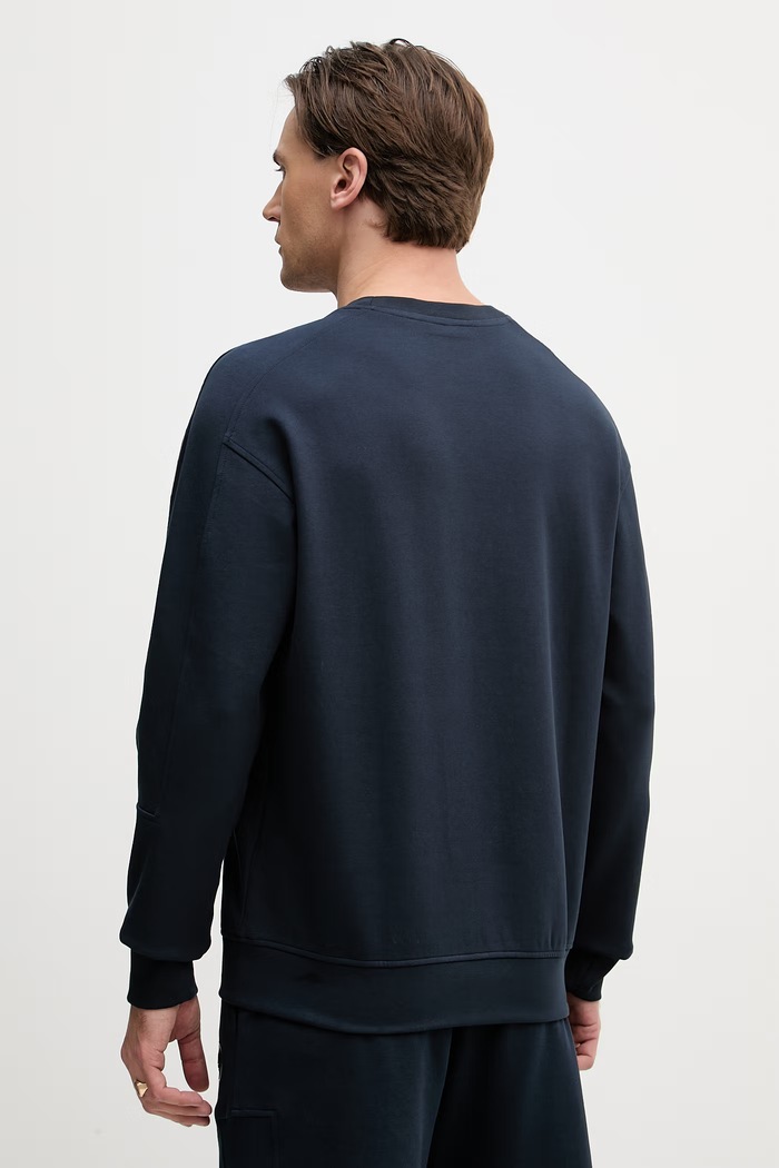 Odzież Joop! bluza męska z bawełną 30101953 granatowy