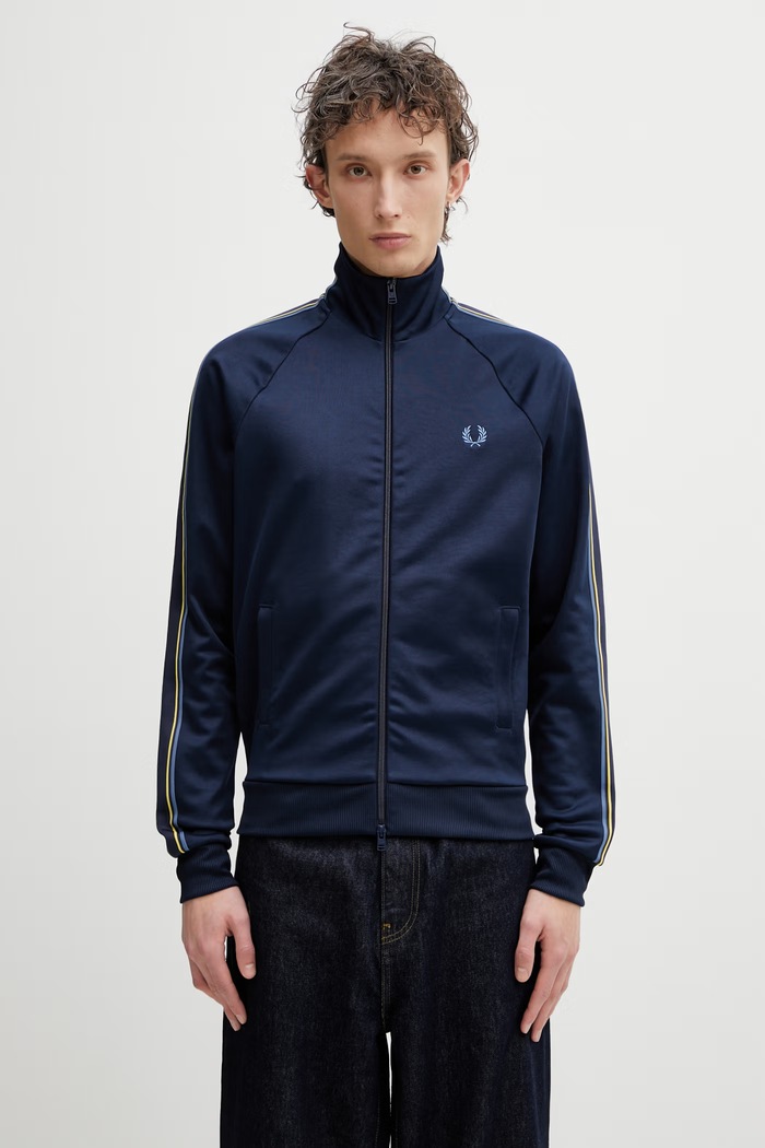 Fred Perry moška jopica mornarsko modra J2309