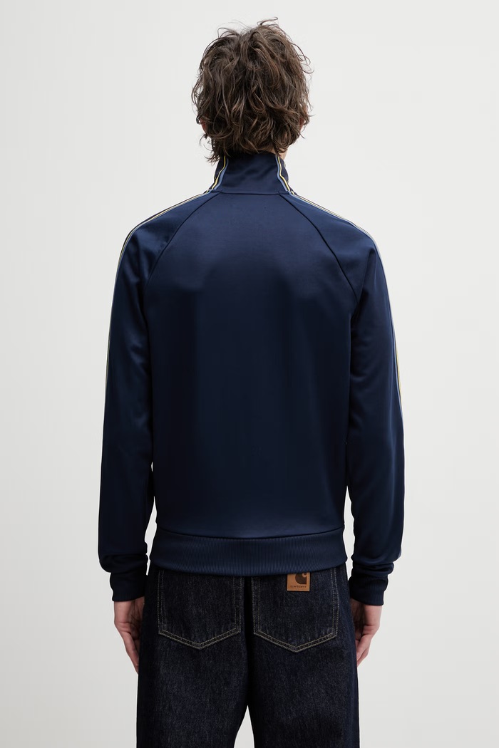 Oblačila Fred Perry moška jopica J2309 mornarsko modra