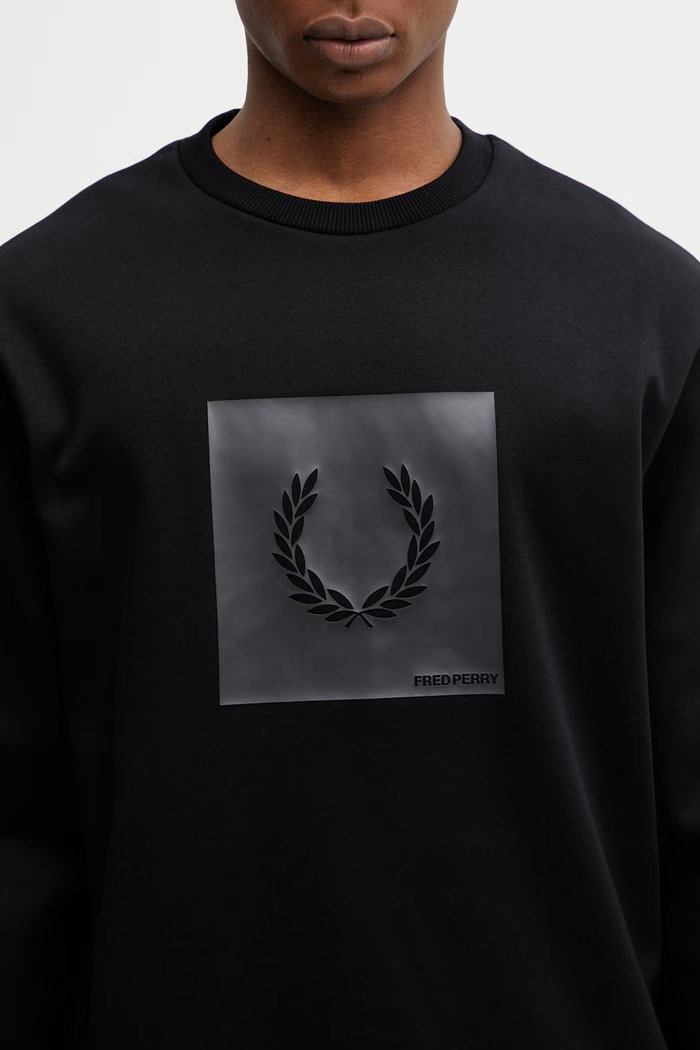 Fred Perry sweatshirt black M2425