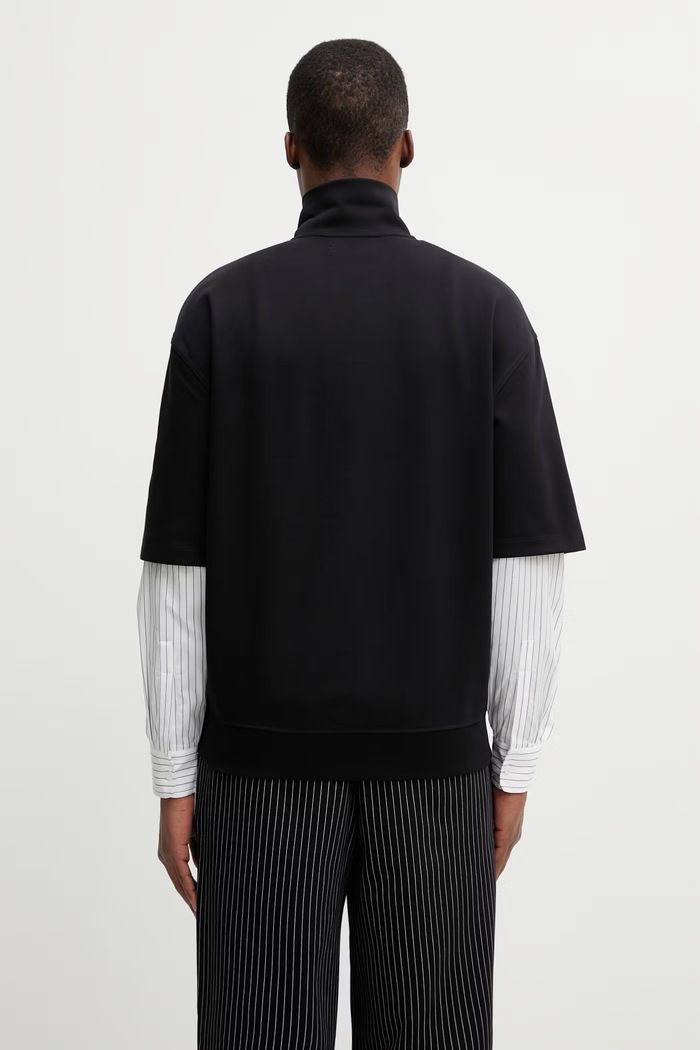 Odzież Fred Perry Bluza męska x Kris Van Assche SM2112 czarny