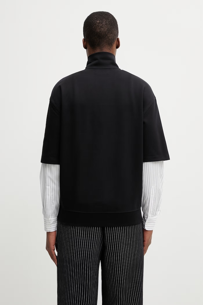 Îmbrăcăminte Fred Perry Hanorac pentru bărbați x Kris Van Assche SM2112 negru