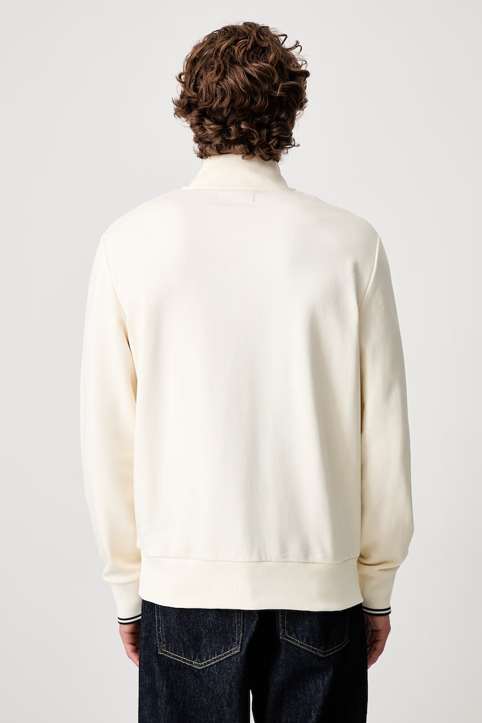 Îmbrăcăminte Fred Perry hanorac pentru bărbați din bumbac M3574.84A bej
