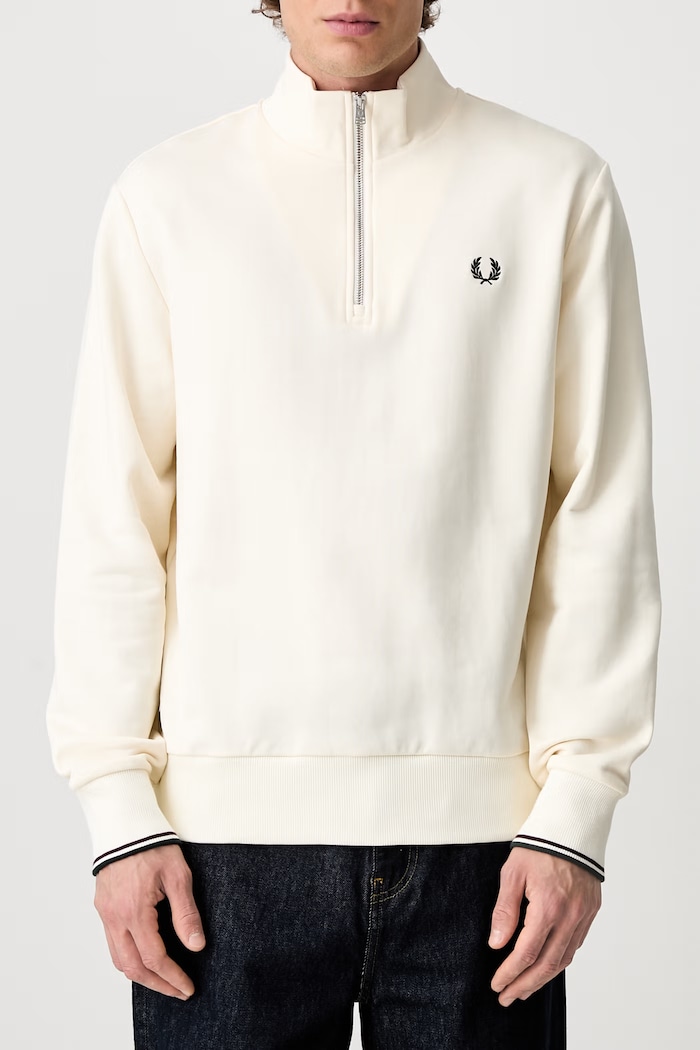 Fred Perry hanorac pentru bărbați din bumbac bej M3574.84A
