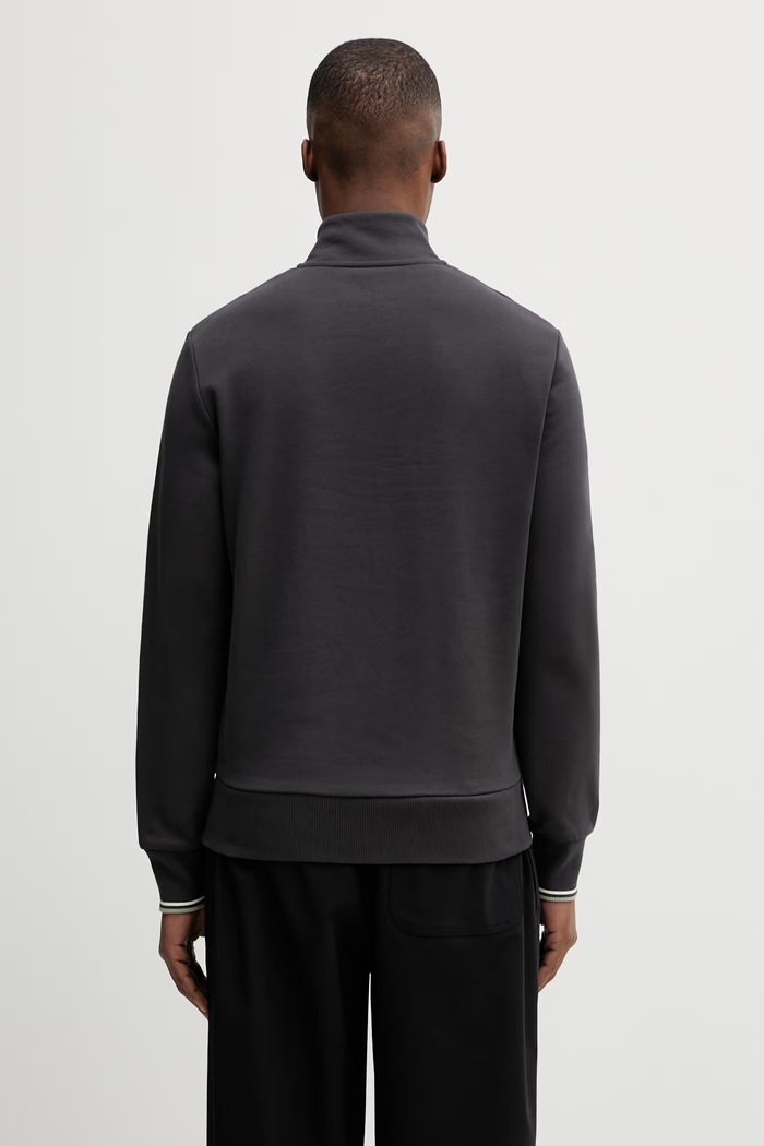 Oblačila Bombažen pulover Fred Perry M3574.87A siva