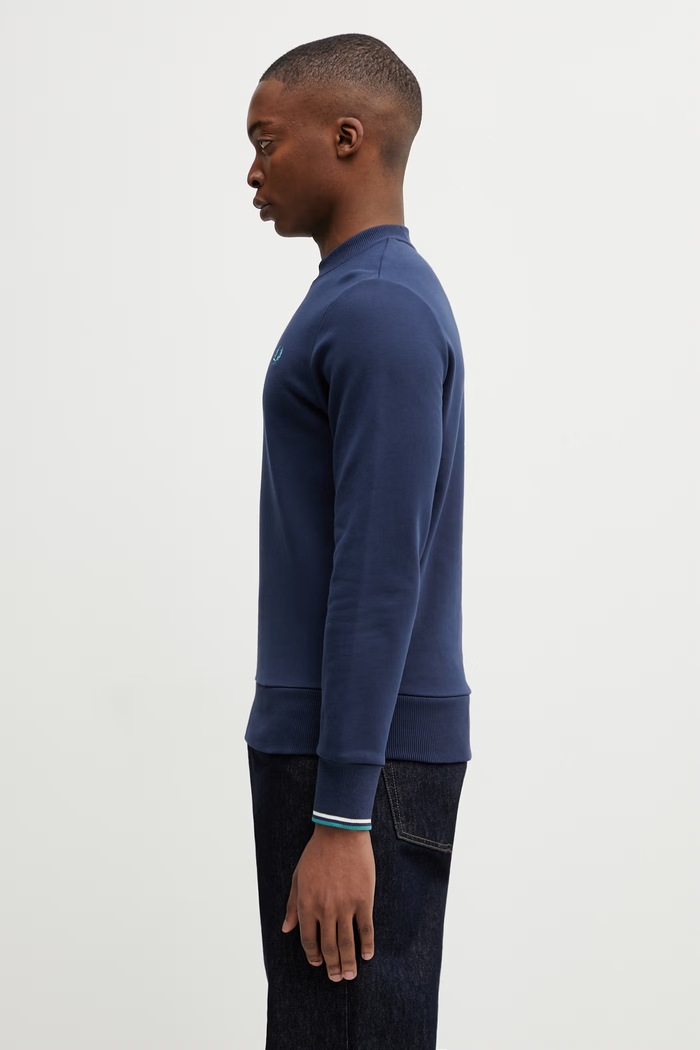 Pulover Fred Perry M7535.86A mornarsko modra SS26