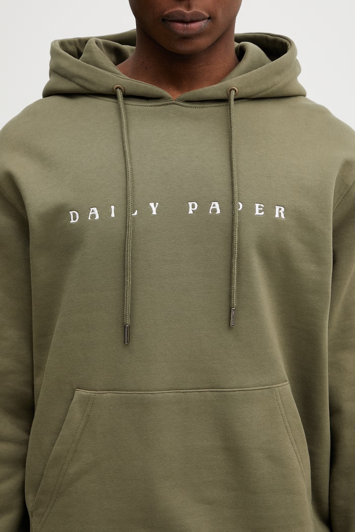Daily Paper bluza bawełniana alias dias zielony 2610052
