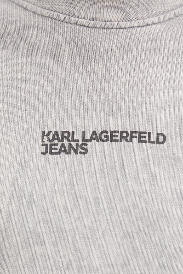 Karl Lagerfeld Jeans hanorac pentru bărbați, din bumbac B2M20032 gri
