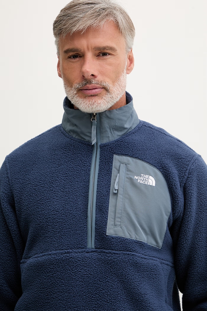 The North Face polár pulóver férfi Yumiori Off Peak sötétkék NF0A8FKPMOE1