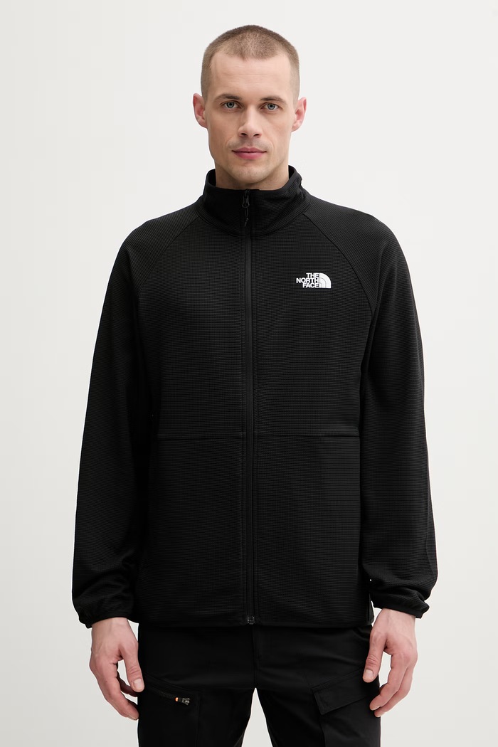 The North Face hanorac cu fermoar pentru bărbați KECHA negru NF0A8G0WJK31