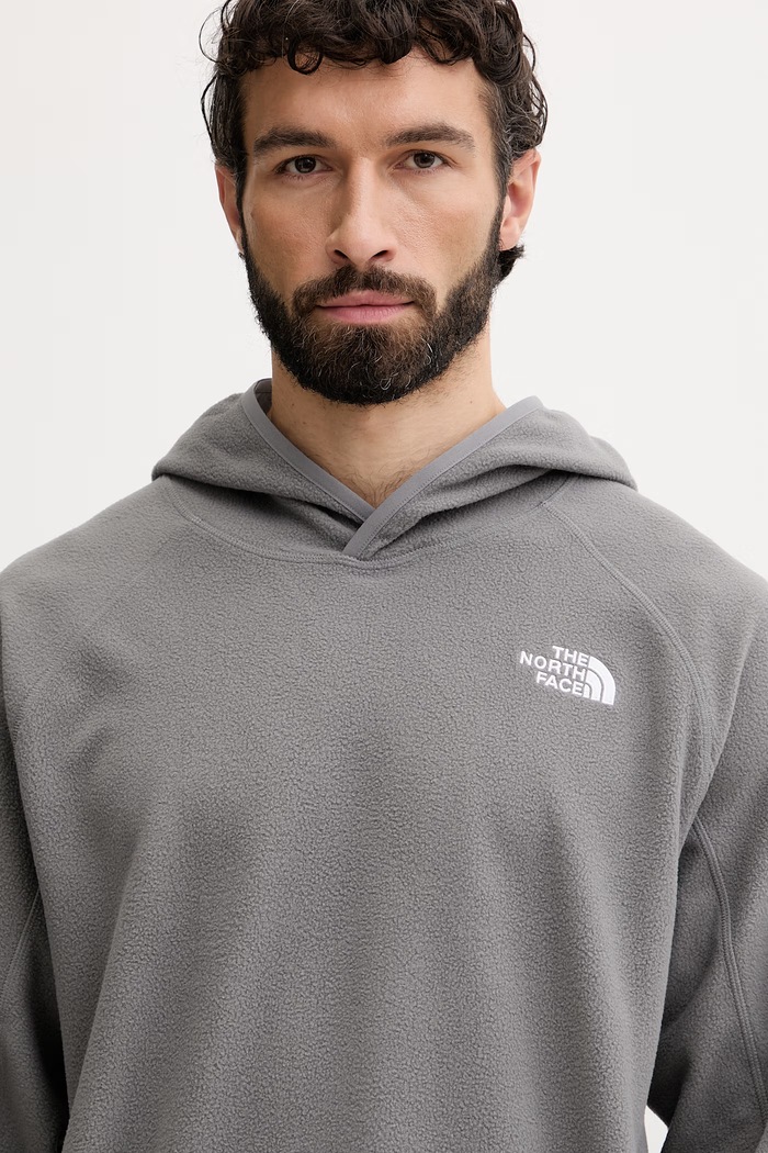 The North Face pánska flísová športová mikina OXARA sivá NF0A8G0X0UZ1