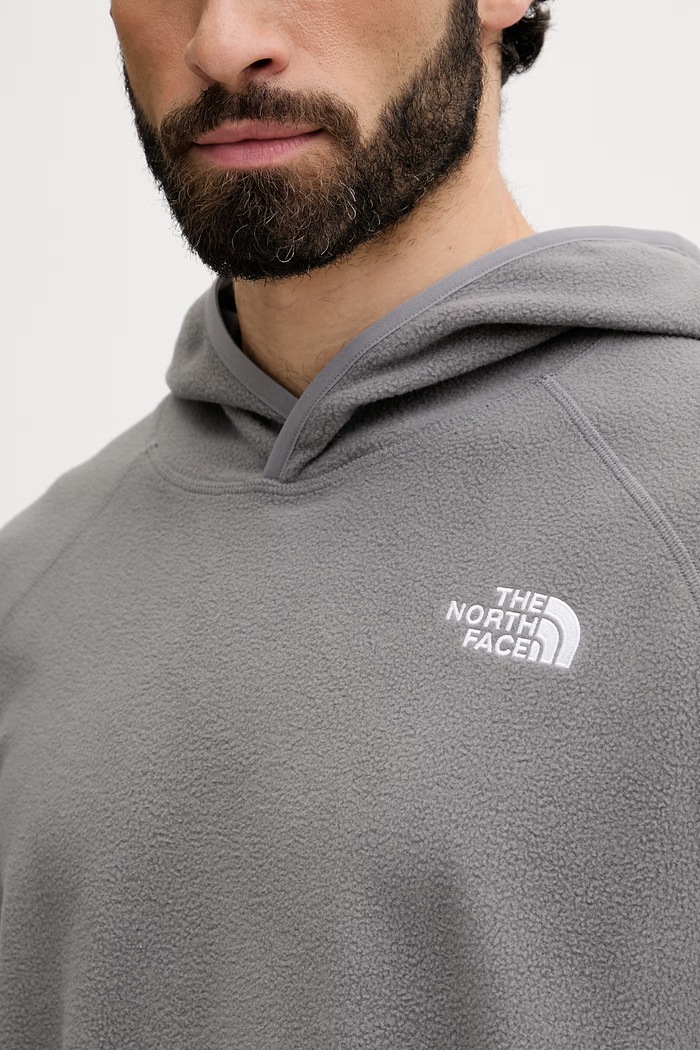 The North Face pánska flísová športová mikina OXARA NF0A8G0X0UZ1 sivá