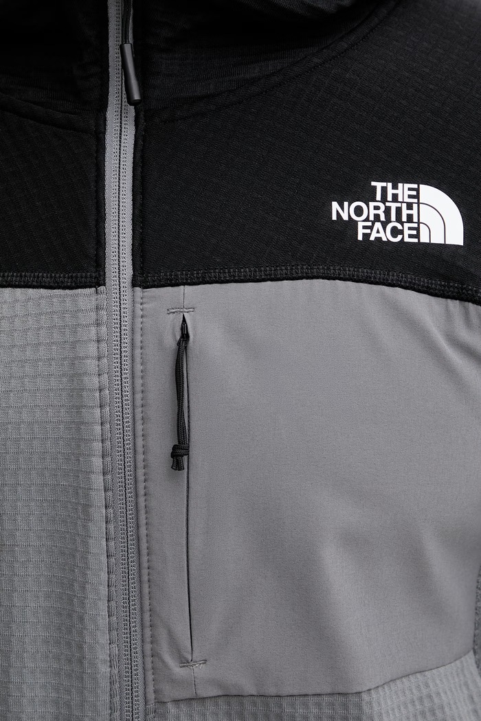 The North Face bluză sport pentru bărbați Powergrid stormgap NF0A8G2WRPI1 gri