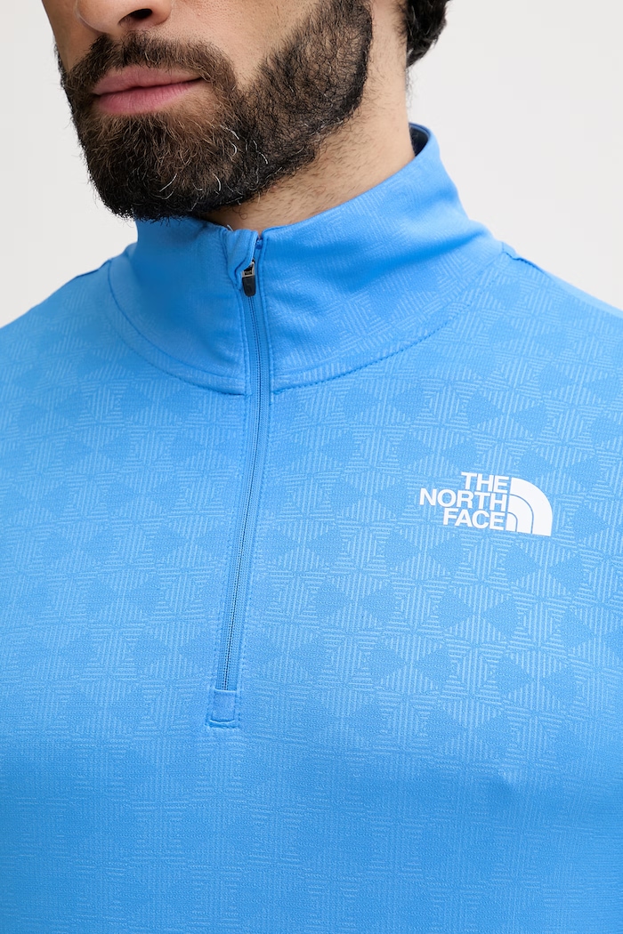 The North Face bluza treningowa męska PENTADOME EMBOSSED NF0A8G88H0F1 niebieski