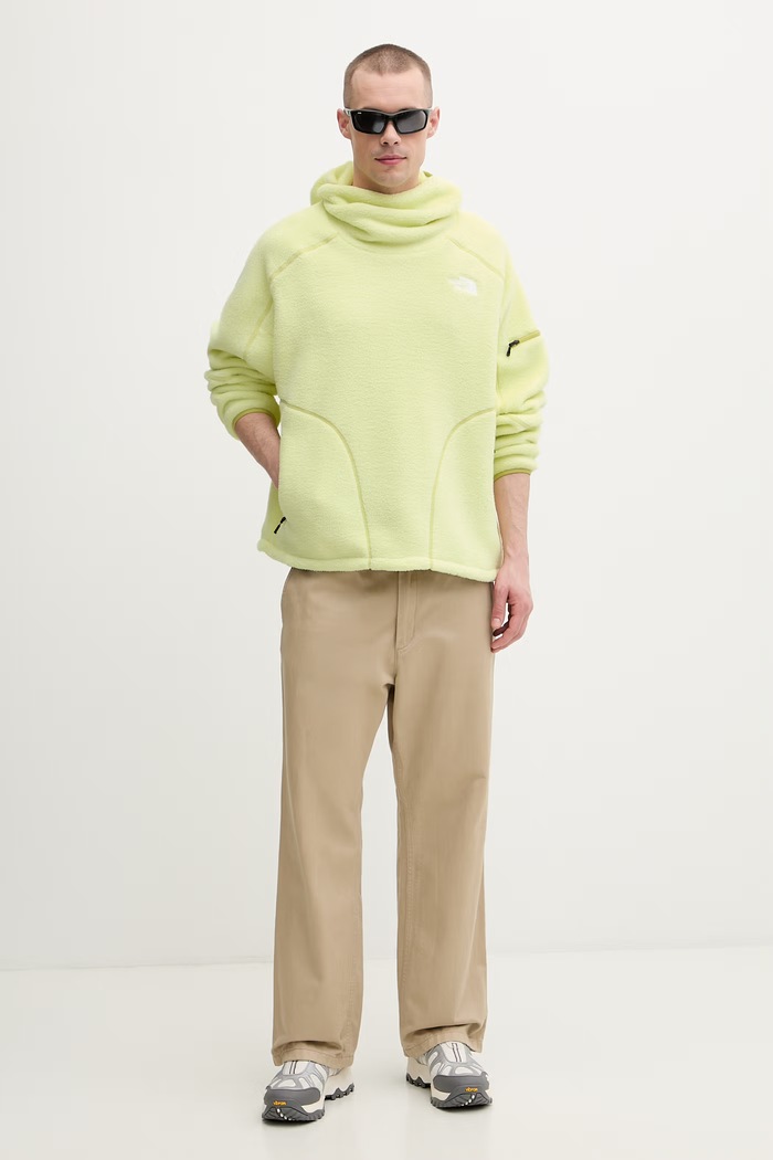 The North Face уголемен суичър мъжки Balaclava NF0A8G91G6O1 жълт SS26