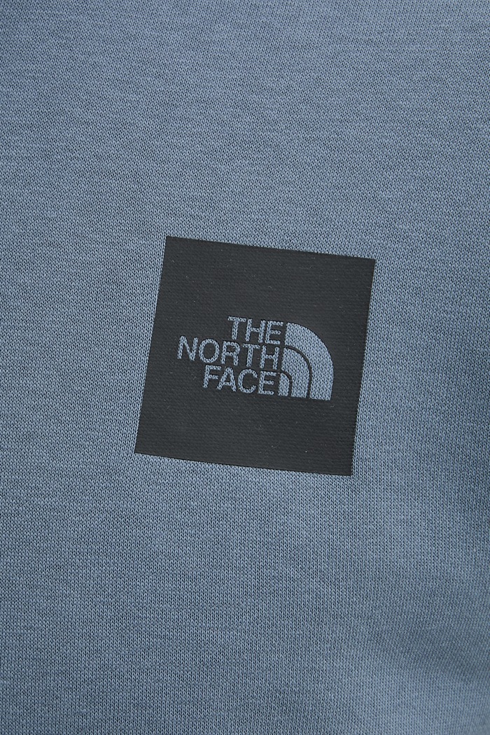 The North Face bluza z kapturem męska z bawełną Evolution NF0A8G9E0U31 niebieski