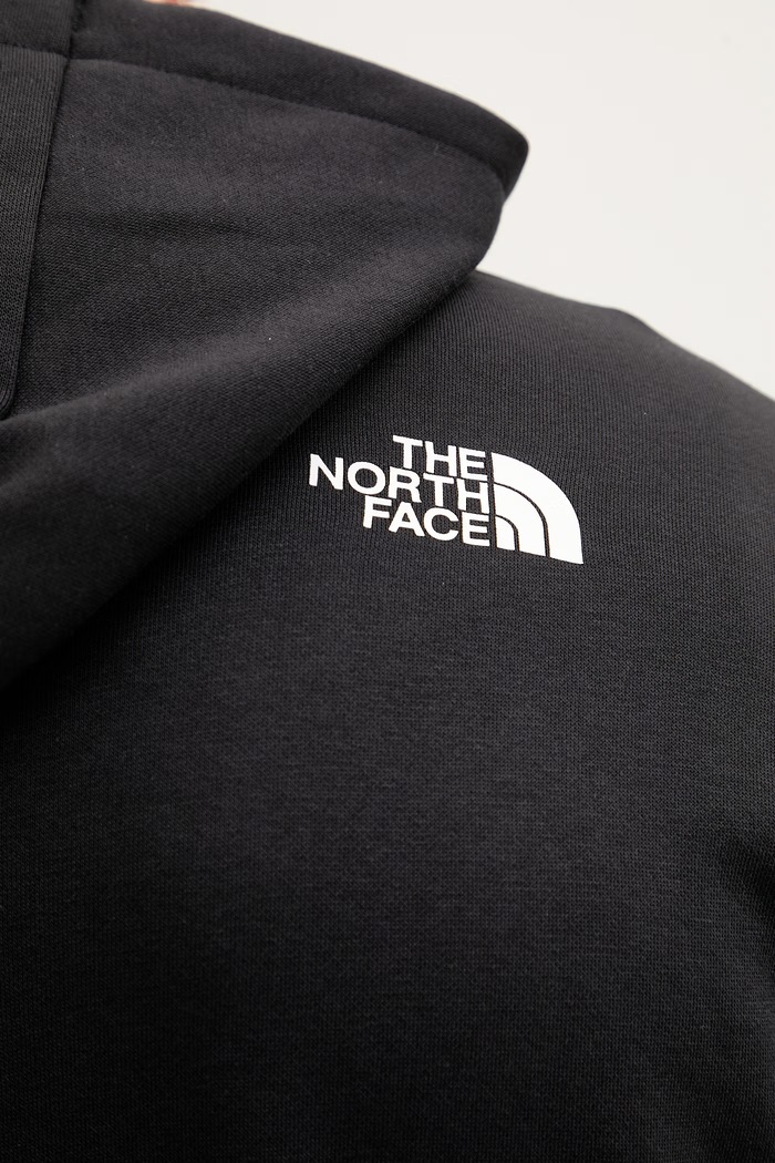 The North Face μπλούζα με κουκούλα ανδρική με βαμβάκι Evolution NF0A8G9EJK31 μαύρο