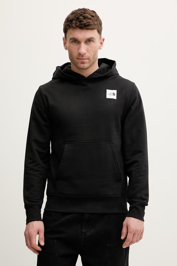 Ruházat The North Face kapucnis melegítőfelső férfi pamut EXPEDITION PHOTO RELAXED NF0A8G9NJK31 fekete