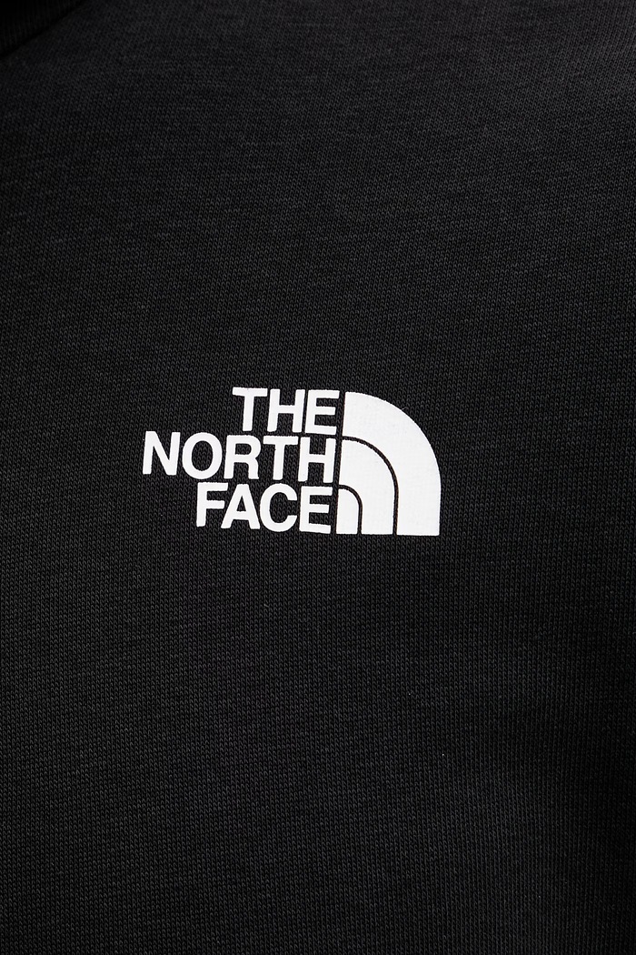 The North Face μπλούζα με κουκούλα Ανδρική με βαμβάκι MONTE NF0A8GA8JK31 μαύρο