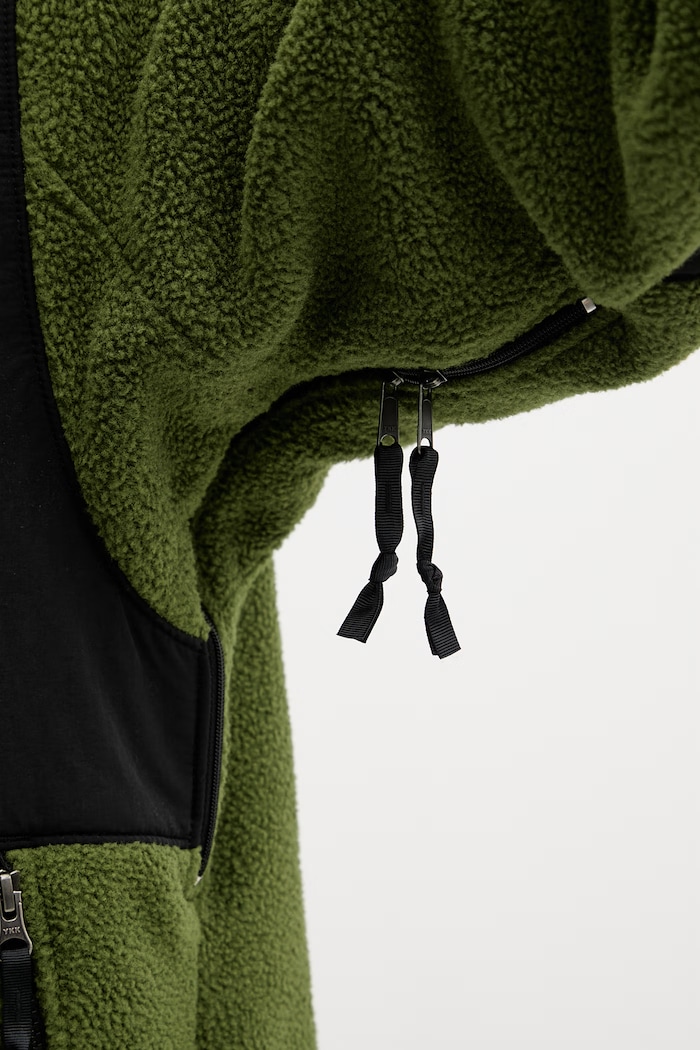 The North Face суичър с цип мъжки Retro Denali NF0A88XHDIW1 зелен