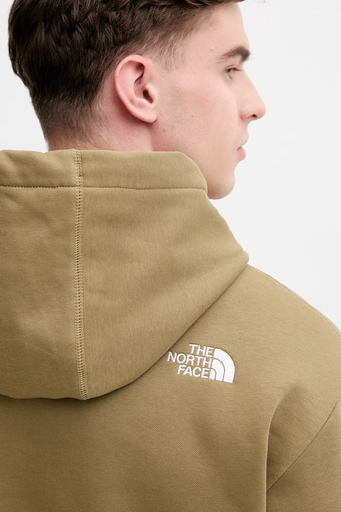 The North Face pánska mikina z bavlny Essential NF0A89ES2EL1 zelená