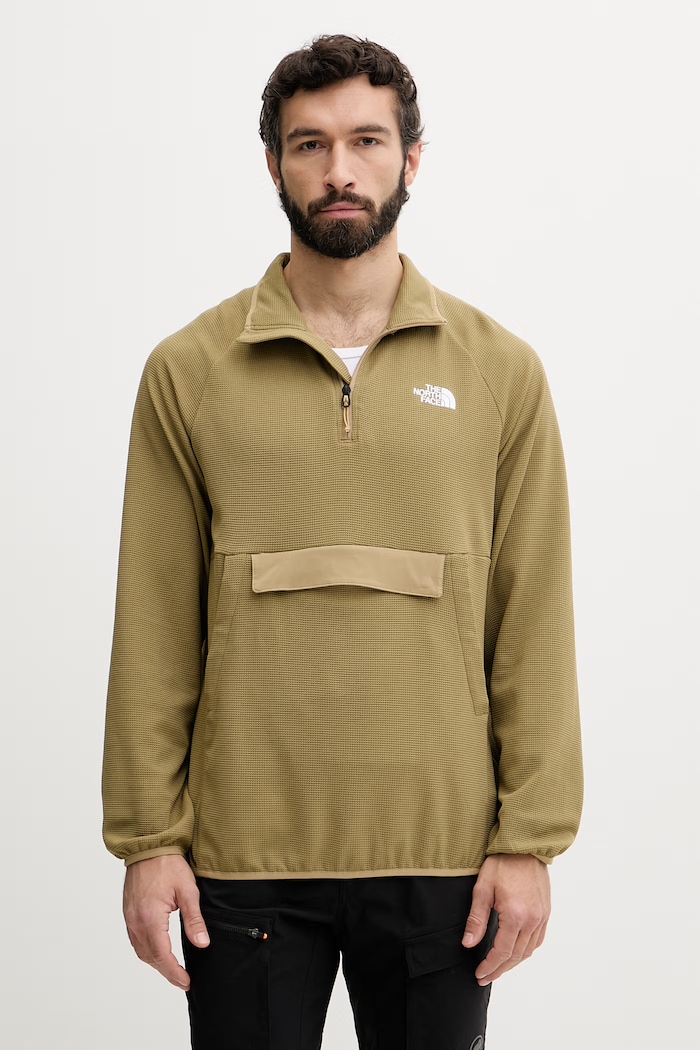 The North Face bluză sport pentru bărbați ANORAK verde NF0A8CS32EL1