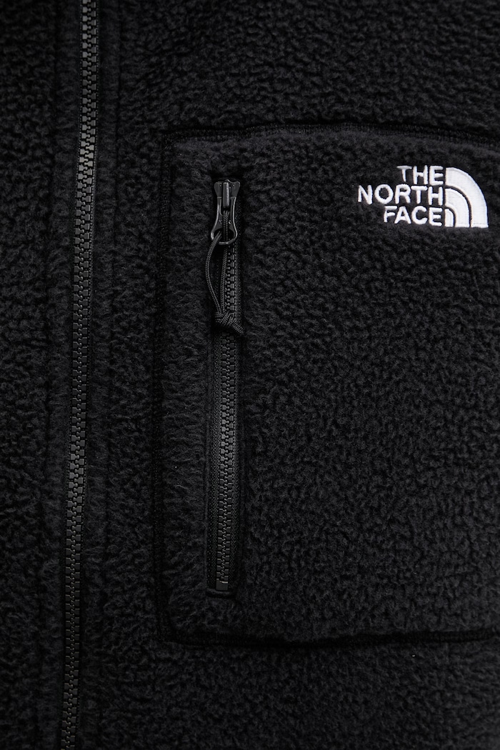 The North Face mikina bez rukávov pánska flísová YUMIORI NF0A8B65JK31 čierna