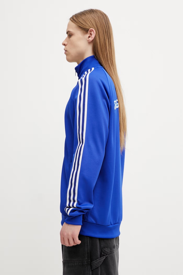 adidas Originals zip-up sweatshirt Men's JZ6305 blue SS26
