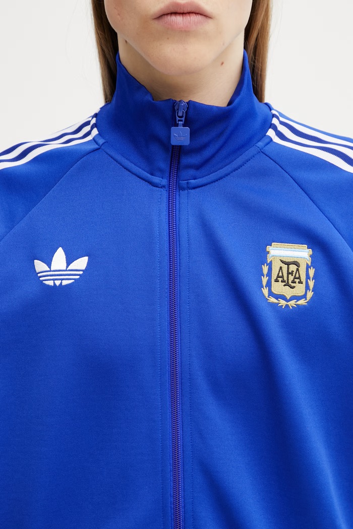 adidas Originals zip-up sweatshirt Men's blue JZ6305